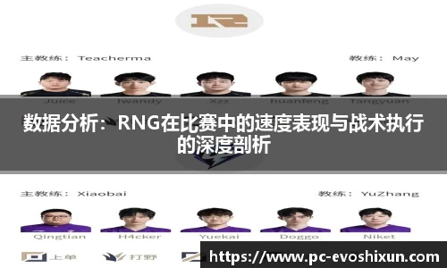 数据分析：RNG在比赛中的速度表现与战术执行的深度剖析